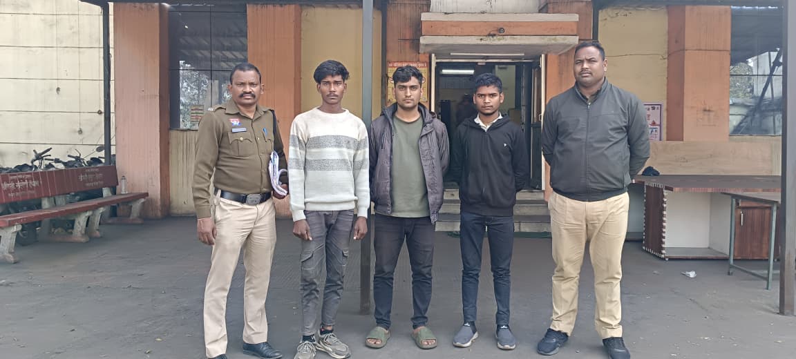 6 ट्रेलर, 5 आरोपी, कई आरोपी फरार, करोड़ों का सामान जब्त, दीपका पुलिस की बड़ी कार्यवाही,