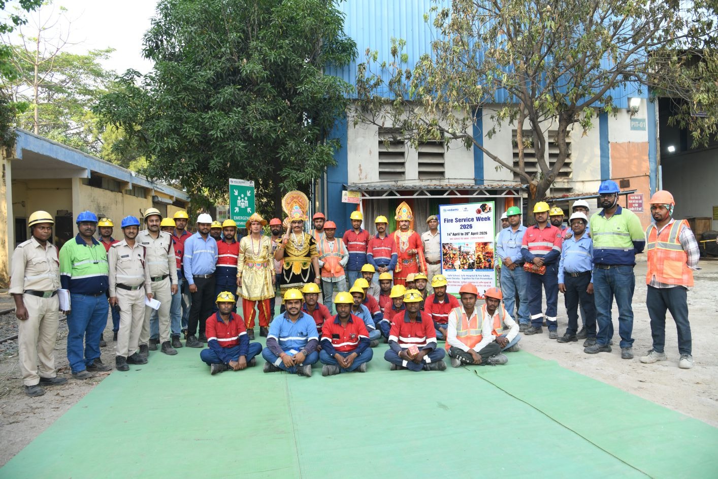 बालको ने फायर सर्विस सप्ताह के माध्यम से अग्नि सुरक्षा जागरूकता को दिया बढ़ावा